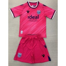 2024/25 West Bromwich Albion 3RD Pink Fans Kids Soccer jersey