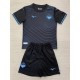 2024/25 Lazio 3RD Black Fans Kids Soccer jersey