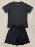 2024/25 Lazio 3RD Black Fans Kids Soccer jersey