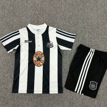 1995/97 Newcastle Home Black Retro Kids Soccer jersey