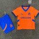 2024/25 Marseille 3RD Orange Fans Kids Soccer jersey