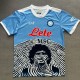 2021/22 Napoli Commemorative Edition Blue Fans Soccer jersey