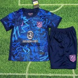 2024/25 A MAD 3RD Dark Blue Fans Kids Soccer jersey