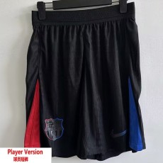 [PLAYER] 2024/25 BAR Away Black Player Soccer Shorts