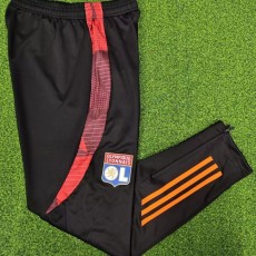 2024/25 Lyon Black Half Pull Training Pants