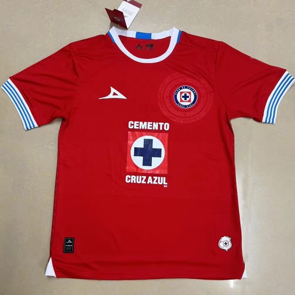 2024/25 Cruz Azul 3RD Red Fans Soccer jersey