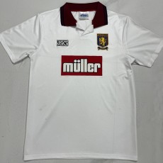 1993/95 Aston Villa 3RD White Retro Soccer jersey