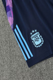 2024 Argentina Blue Training Shorts Suit