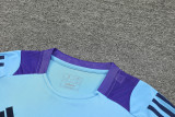 2024 Argentina Blue Training Shorts Suit