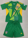 2024/25 Leeds United GKG Green Fans Kids Soccer jersey
