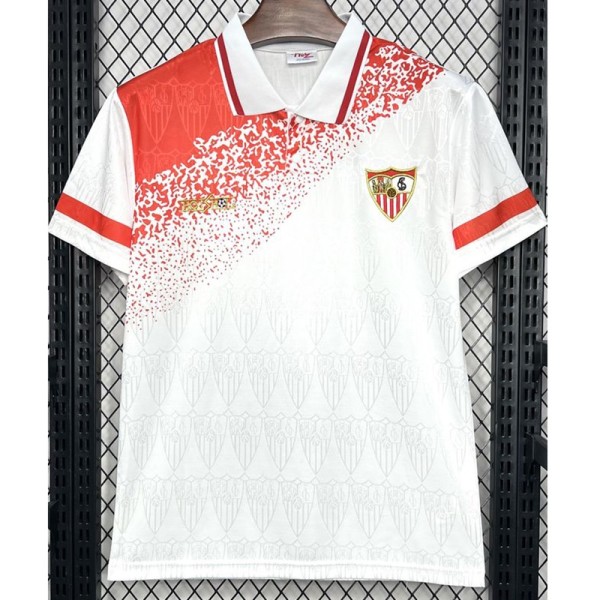 1993/94 Sevilla Home White Retro Soccer jersey