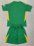 2024/25 Leeds United GKG Green Fans Kids Soccer jersey