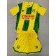 2024/25 FC Nantes Home Yellow Fans Kids Soccer jersey