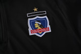 2024/25 Colo-Colo Black Half Pull Tracksuit