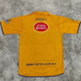 2003/04 Tigres UANL Home Yellow Retro Soccer jersey
