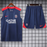 2024/25 PSG Dark Blue Training Shorts Suit