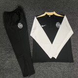 2024/25 Sporting CP Black Half Pull Tracksuit