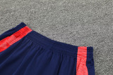 2024 Dark Blue Training Shorts Suit