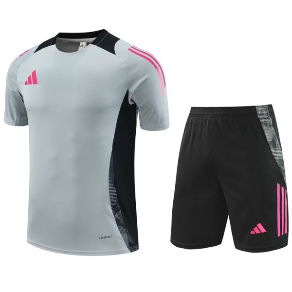 2024 Gray Training Shorts Suit