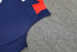 2024 Dark Blue Training Shorts Suit