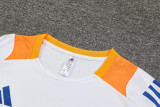 2024 White Training Shorts Suit