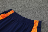 2024 Dark Blue Training Shorts Suit