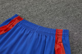2024 White Training Shorts Suit