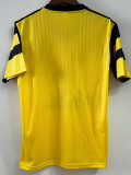 1990 Dortmund Home Yellow Retro Soccer jersey