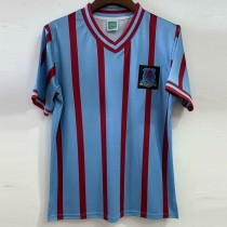 1957 Aston Villa Away Blue Retro Soccer jersey