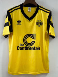 1990 Dortmund Home Yellow Retro Soccer jersey