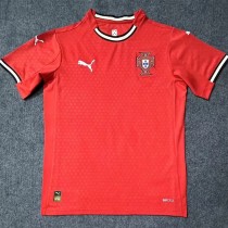 2024 Portugal Special Edition Red Fans Soccer jersey