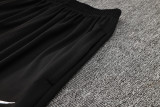 2024 Black Kids Half Pull Tracksuit