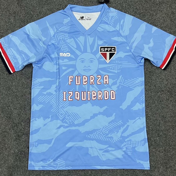 2024/25 Sao Paulo FC Special Edition Blue Fans Soccer jersey
