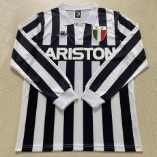 1984/85 JUV Home Retro Long Sleeve Soccer jersey
