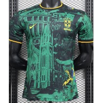 [PLAYER] 2024 Brazil Special Edition Green Player Soccer jersey