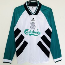 1993/95 LIV Away Retro Long Sleeve Soccer jersey