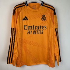 2024/25 R MAD Away Fans Long Sleeve Soccer jersey