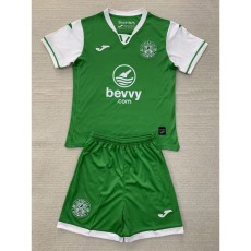 2024/25 Hibernian Home Fans Kids Soccer jersey