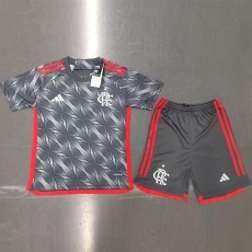 2024/25 Flamengo 3RD Fans Kids Soccer jersey