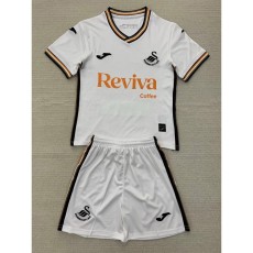2024/25 Swansea City AFC Home Fans Kids Soccer jersey