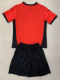 2024/25 Stade Rennais Home Fans Kids Soccer jersey