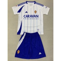 2024/25 Zaragoza Home Fans Kids Soccer jersey