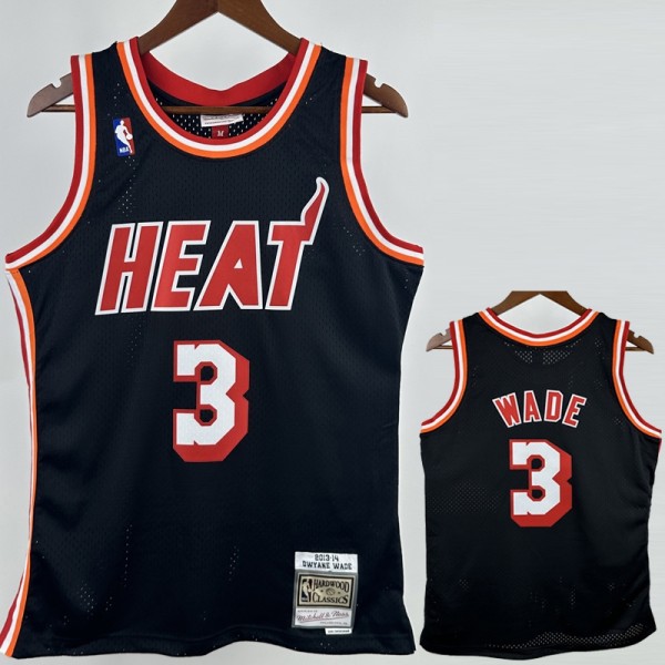 2013/14 HEAT WADE #3 NBA Jerseys