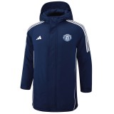 2024/25 Man Utd Hooded Windbreaker Fabric Cotton Coat