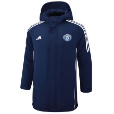 2024/25 Man Utd Hooded Windbreaker Fabric Cotton Coat