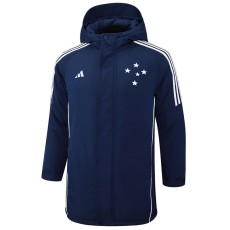 2024/25 Cruzeiro Hooded Windbreaker Fabric Cotton Coat