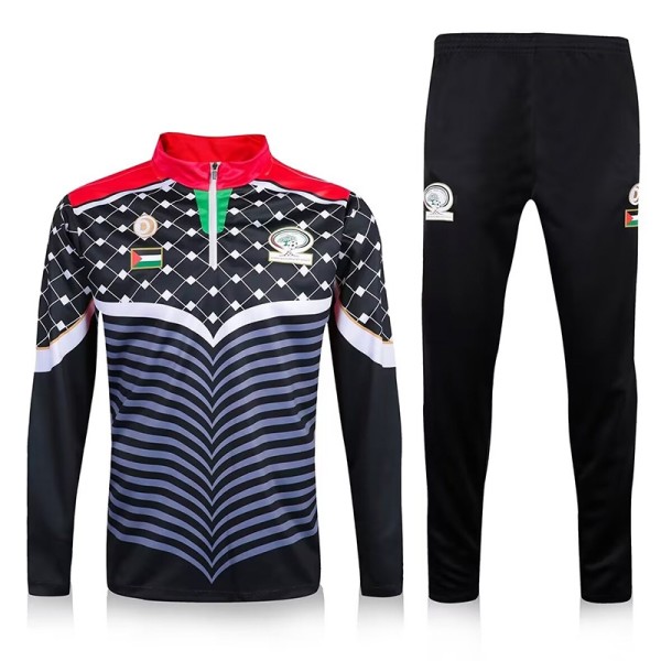 2016/17 CD Palestino Half Pull Tracksuit