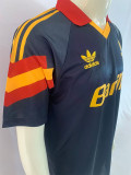 1991/92 Roma 3RD Retro Soccer jersey