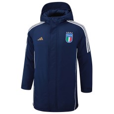 2024 Italy Hooded Windbreaker Fabric Cotton Coat