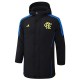 2024/25 Flamengo Hooded Windbreaker Fabric Cotton Coat